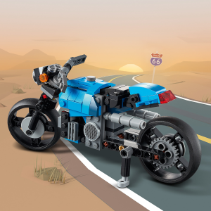 ひーちゃん LEGO Creator 3 in 1 Superbike 31114 Building Toy Set with Modern