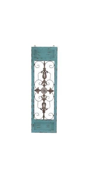 Farmhouse Teal Wood Wall Decor