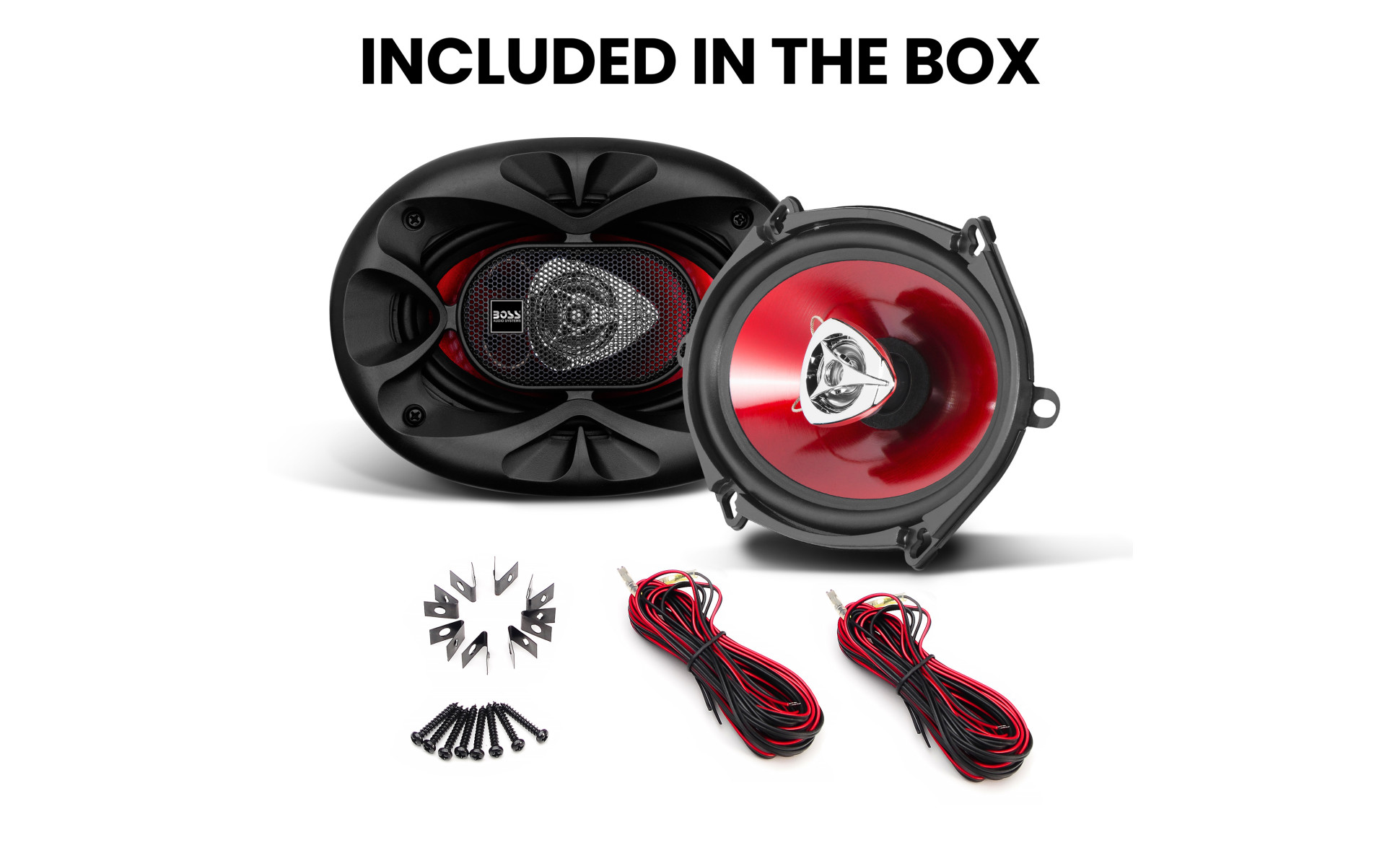 BOSS Audio Systems CH5720 5” x 7” Car Speakers, 225 Watts, Full Range, 2 Way