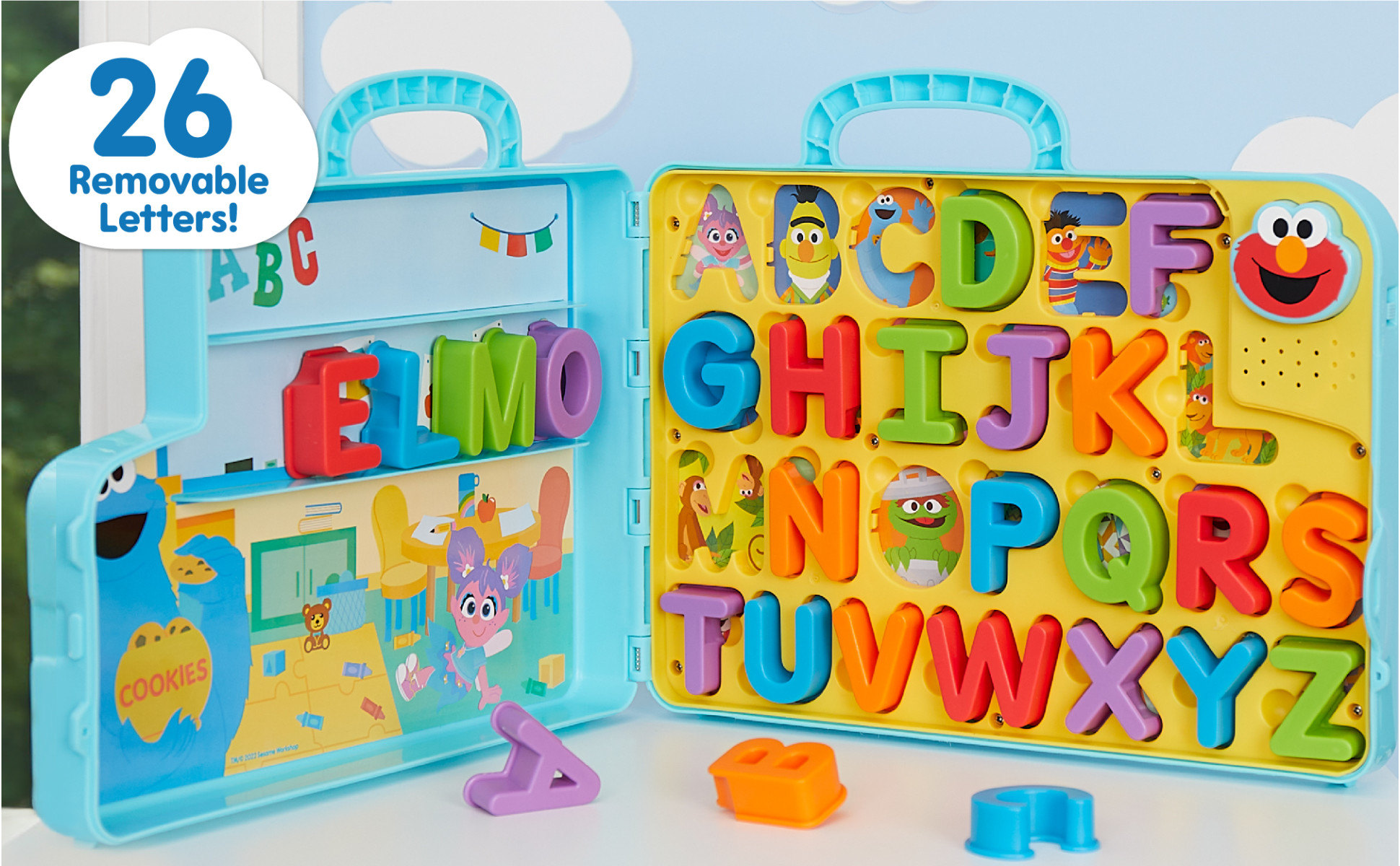 Elmo 2024 alphabet puzzle