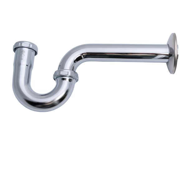 Dearborn Brass 1-1/4 Brass P- Trap without Cleanout, 17-Gauge