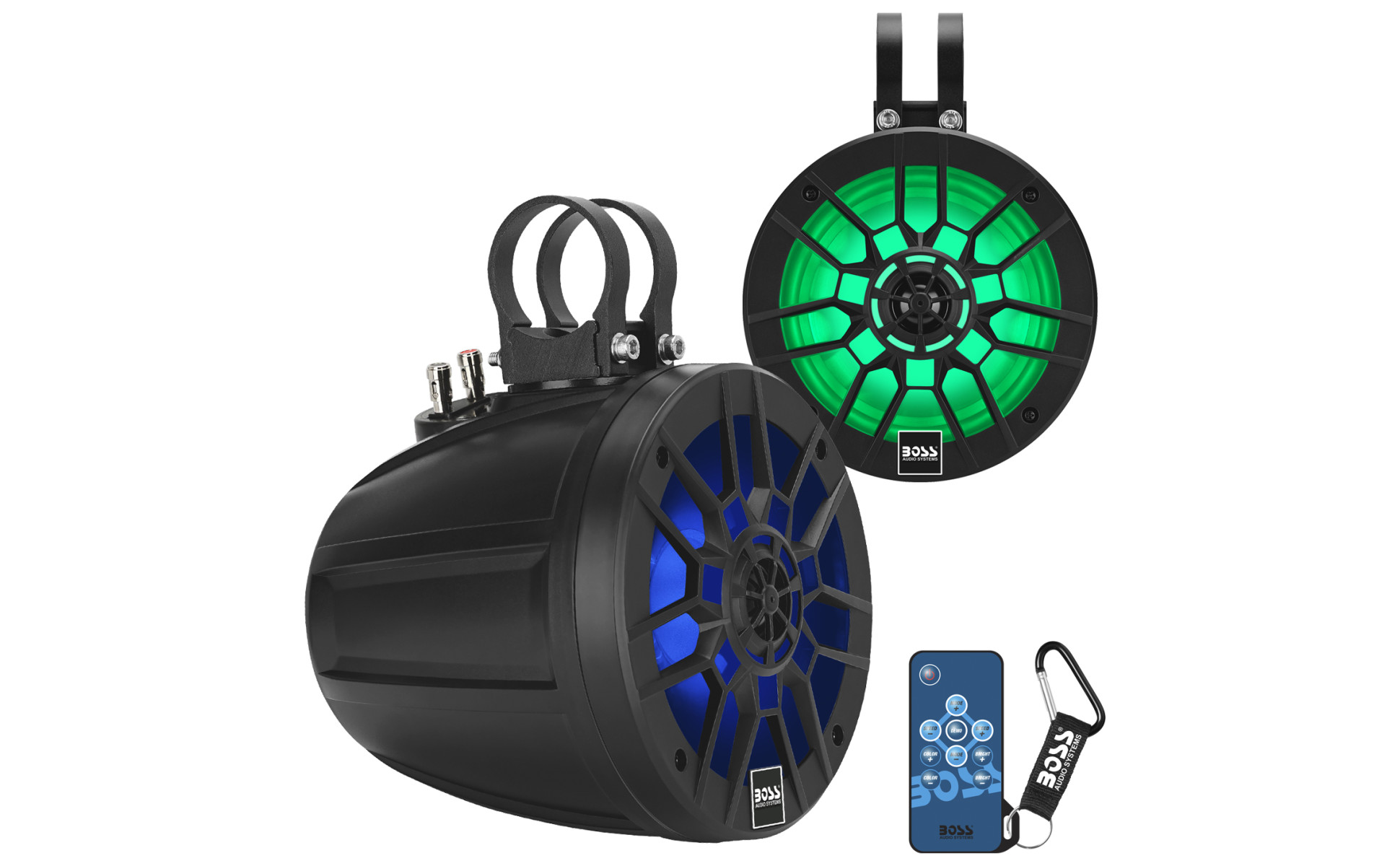 Atv Utv Boss Wake Tower Speakers BOSSAudioSystems Weatherproof ATV