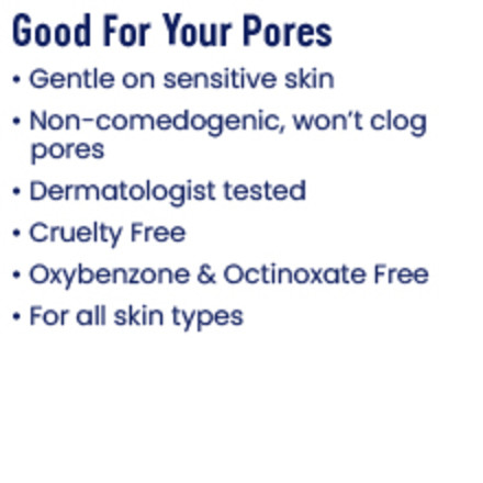 Good for your pores and gentle on sensitive skin