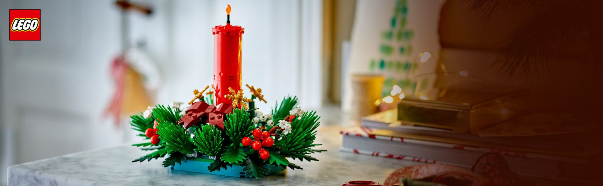 Encourage kids to get creative this holiday season and build a gorgeous LEGO table decoration that can be treasured forever.