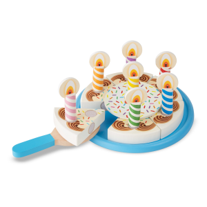  Melissa & Doug Pizza Party Wooden Play Food Set With