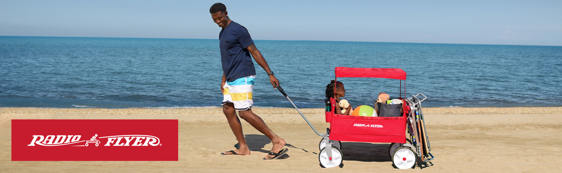 Radio flyer cheap beach wagon