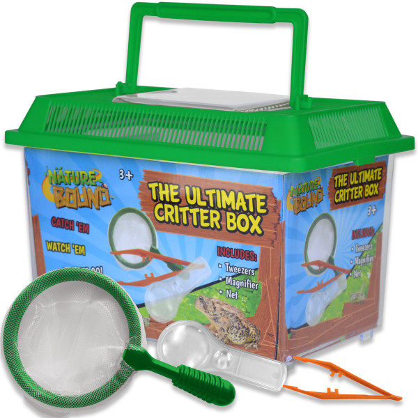 Nature Bound Critter Habitat Kit, Includes Net, Tweezers