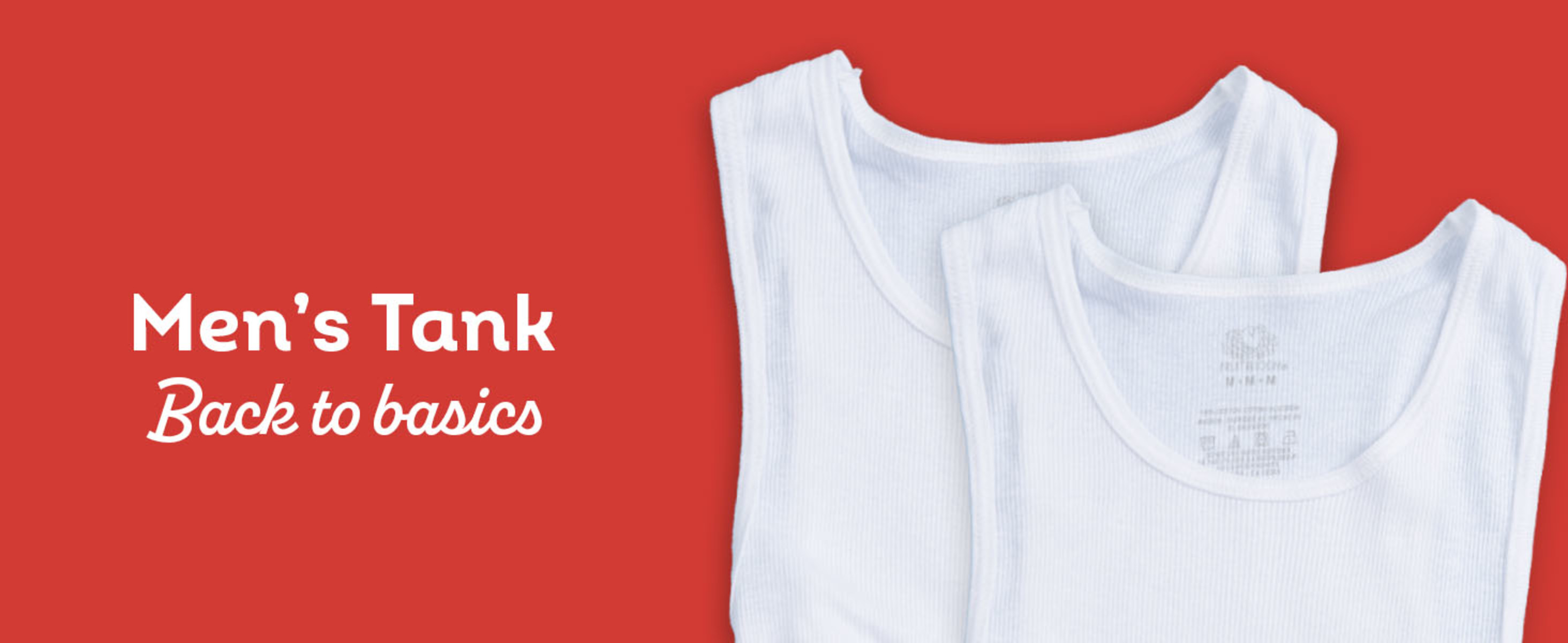 Fruit of the Loom Heren sportvest top (Rood
