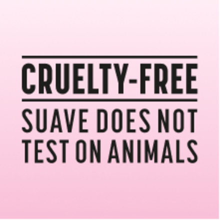 Cruelty free, Suave does not test on animals