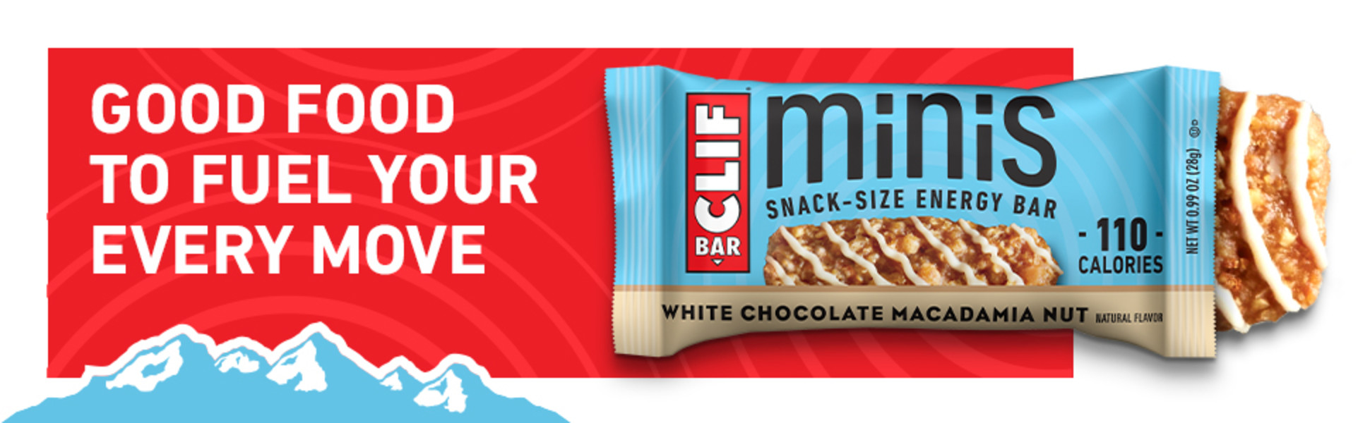 Clif Bar White Chocolate Macadamia Nut - Eastside Sports