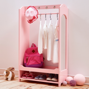 Fantasy Fields Little Princess Bella Wooden Open Armoire, Pink
