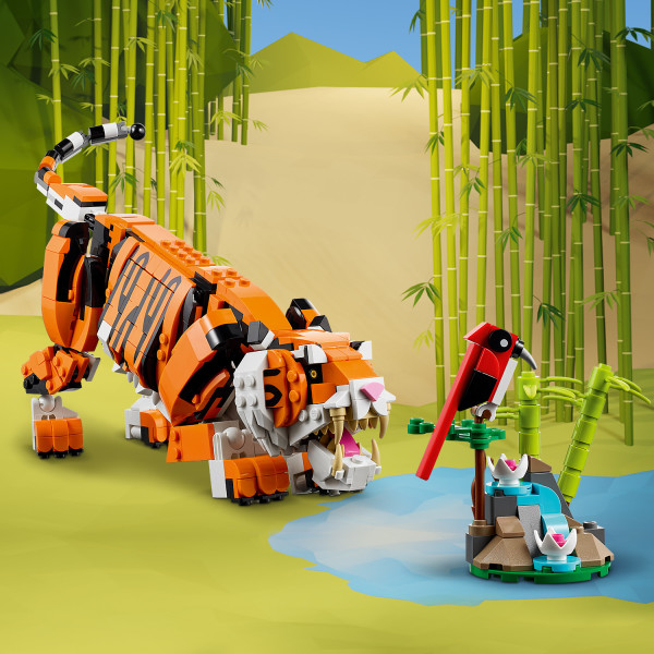 LEGO Creator 3-in-1 - Tigre Majestuoso (31129) desde 44,60 €