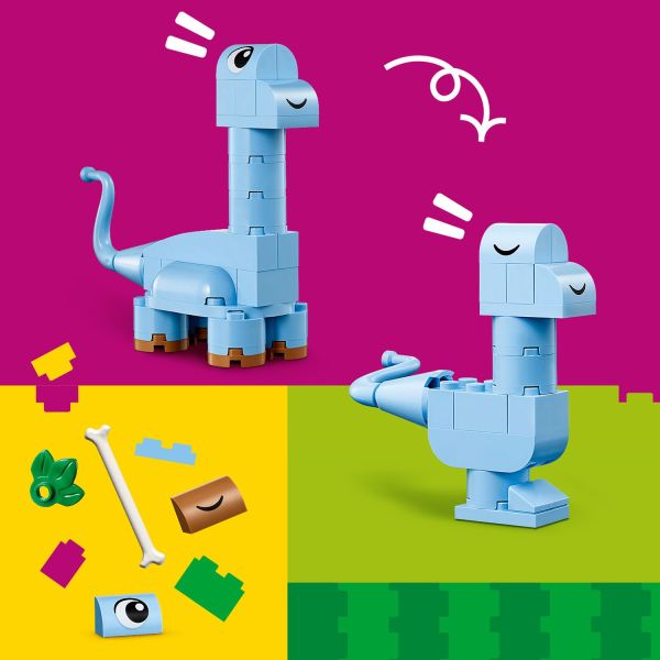 Includes eye and mouth pieces to add facial expressions.