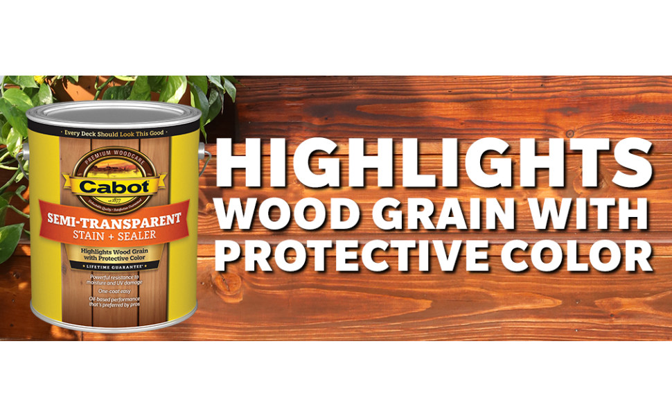 Cabot® SemiTransparent Oil Deck & Siding Stain + Sealer at Menards®