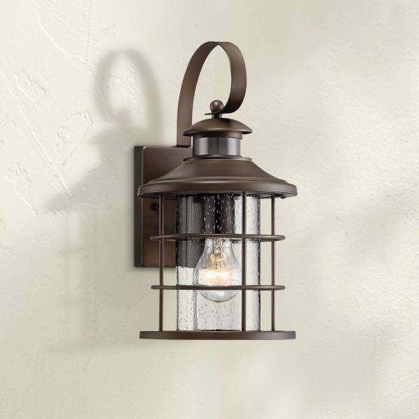 Oil Rubbed Bronze Motion Sensor Light