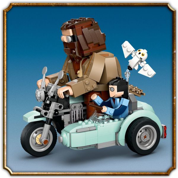 Recreate Hagrid's flying motorcycle and sidecar.