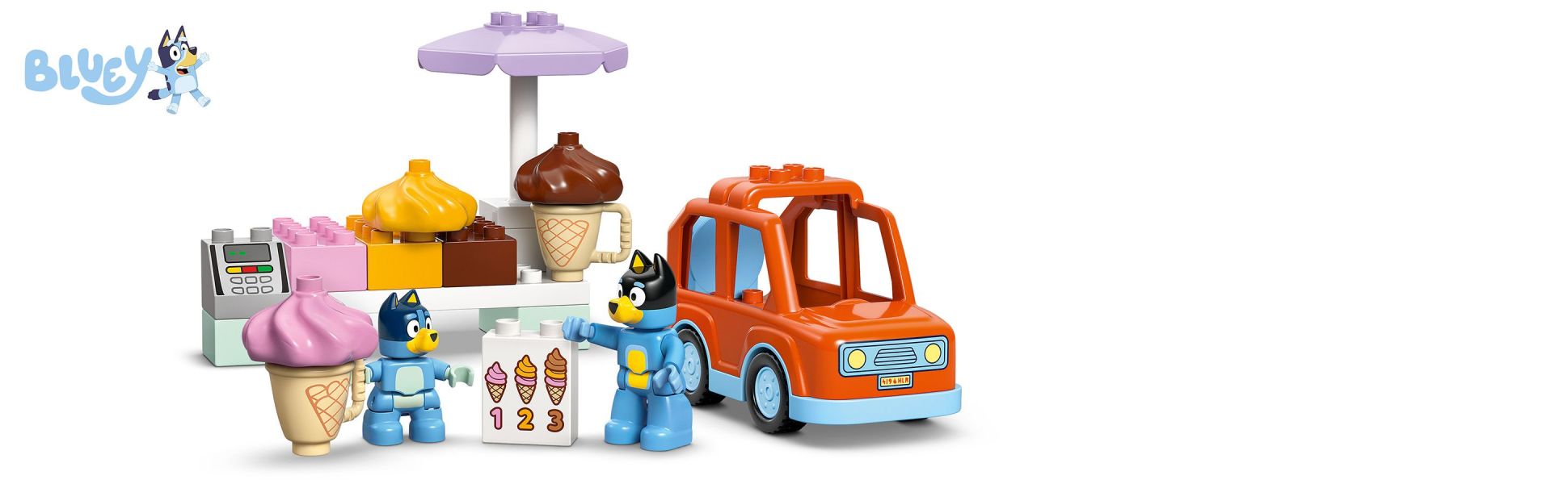 Toddlers develop color-sorting skills and learn to recognize numbers as they match the scoop colors with the ice cream flavors.