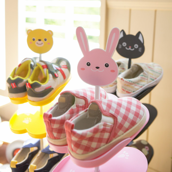 Yamazaki USA Yamazaki Home Bunny Kids Shoe Rack Pink Walmart