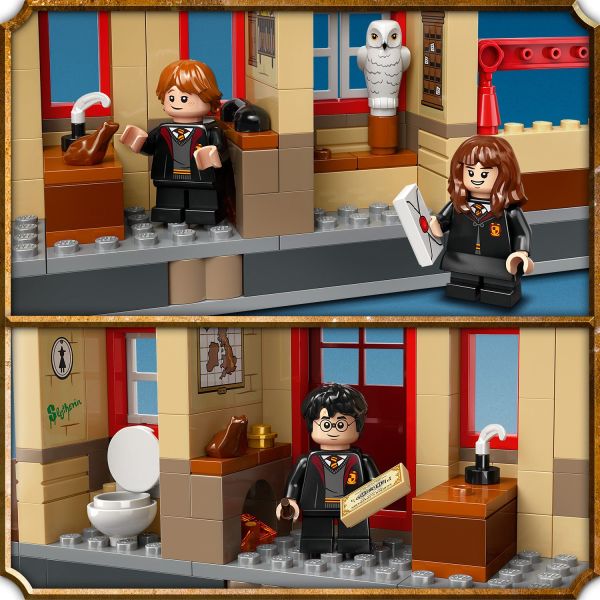 Features a ticket office, Owl Post, restroom and platform.