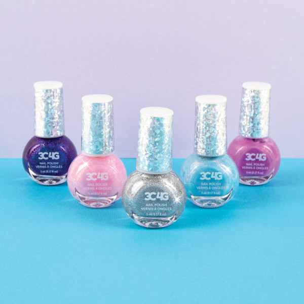 3C4G: Holowave Nail Polish Set - 5 Bottles, Make It Real, Teens