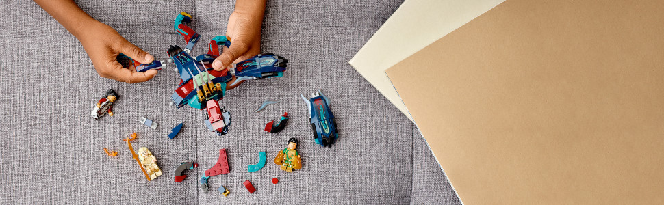 With simple instructions, kids can build with confidence and enjoy maximum fun without delay.