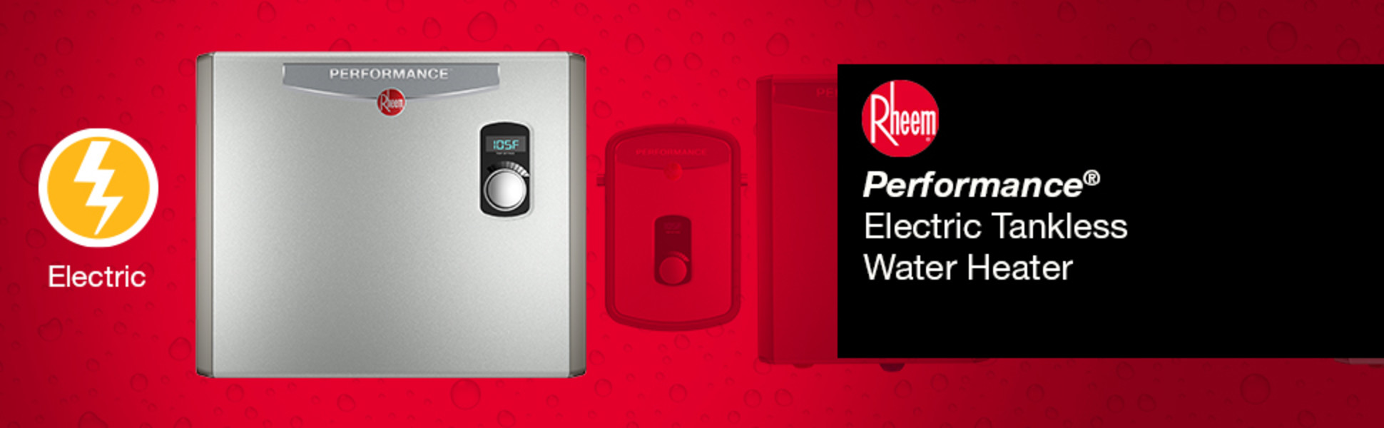 Rheem Performance 36 kw Self-Modulating 7.03 GPM Tankless Electric