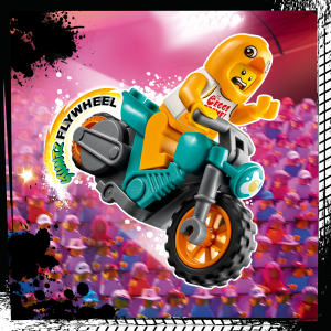 LEGO City Stuntz Chicken Stunt Bike 60310 Building Kit (10 Pieces)