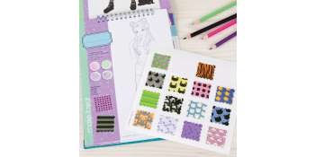 Make It Real: Fashion Design Sketchbook: Pretty Kitty - Includes