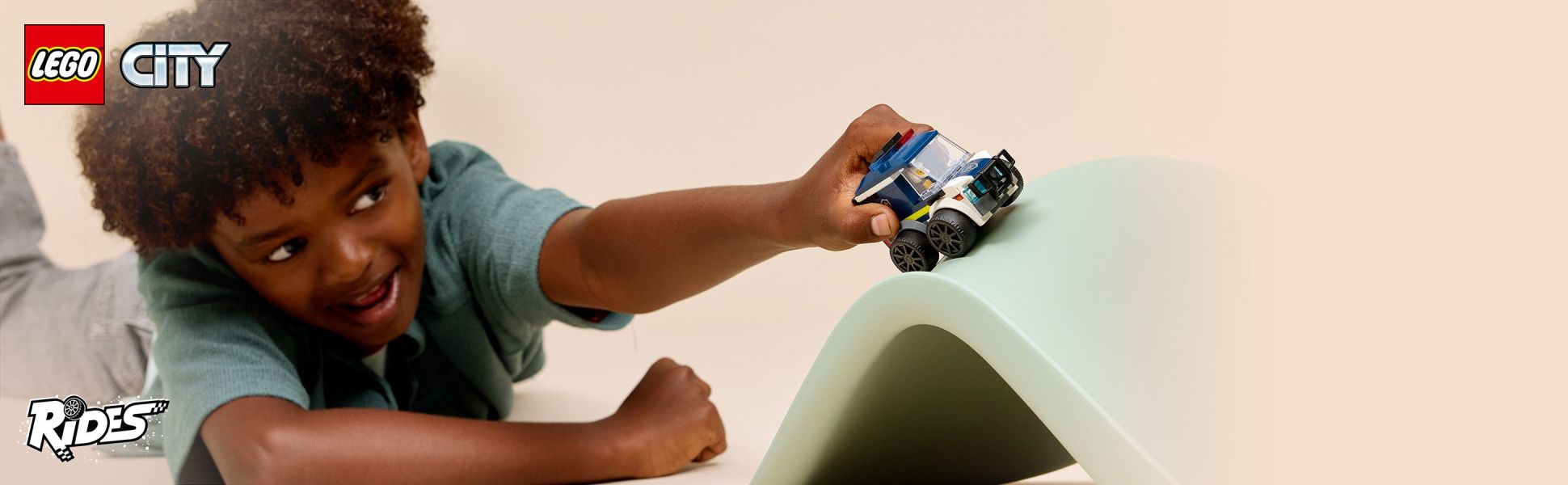 Treat your everyday hero to hours of action-packed play with the LEGO City Rides – Police Truck toy for ages 5 and up.