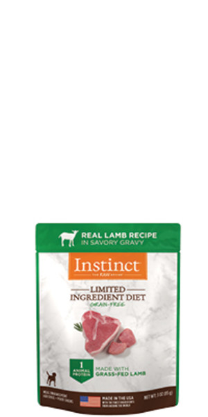 Instinct limited ingredient lamb best sale