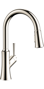 Joleena HighArc Kitchen Faucet, 2-Spray Pull-Down, 1.75 GPM