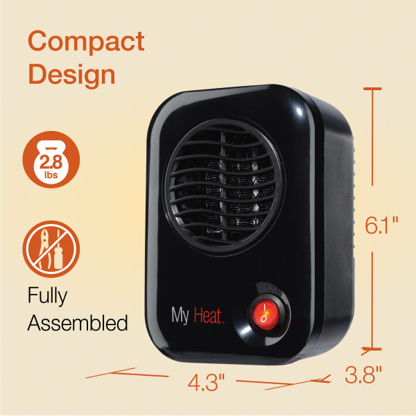 Ceramic Heating Lasko Cd08200 Small Portable Ceramic Space Heater