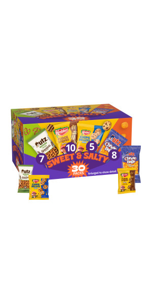 Keebler Sweet & Salty Variety Pack 30-Count includes Chips Deluxe
