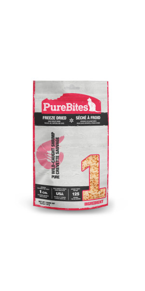 PureBites Shrimp Freeze Dried Cat Treats Topper 0.8 oz