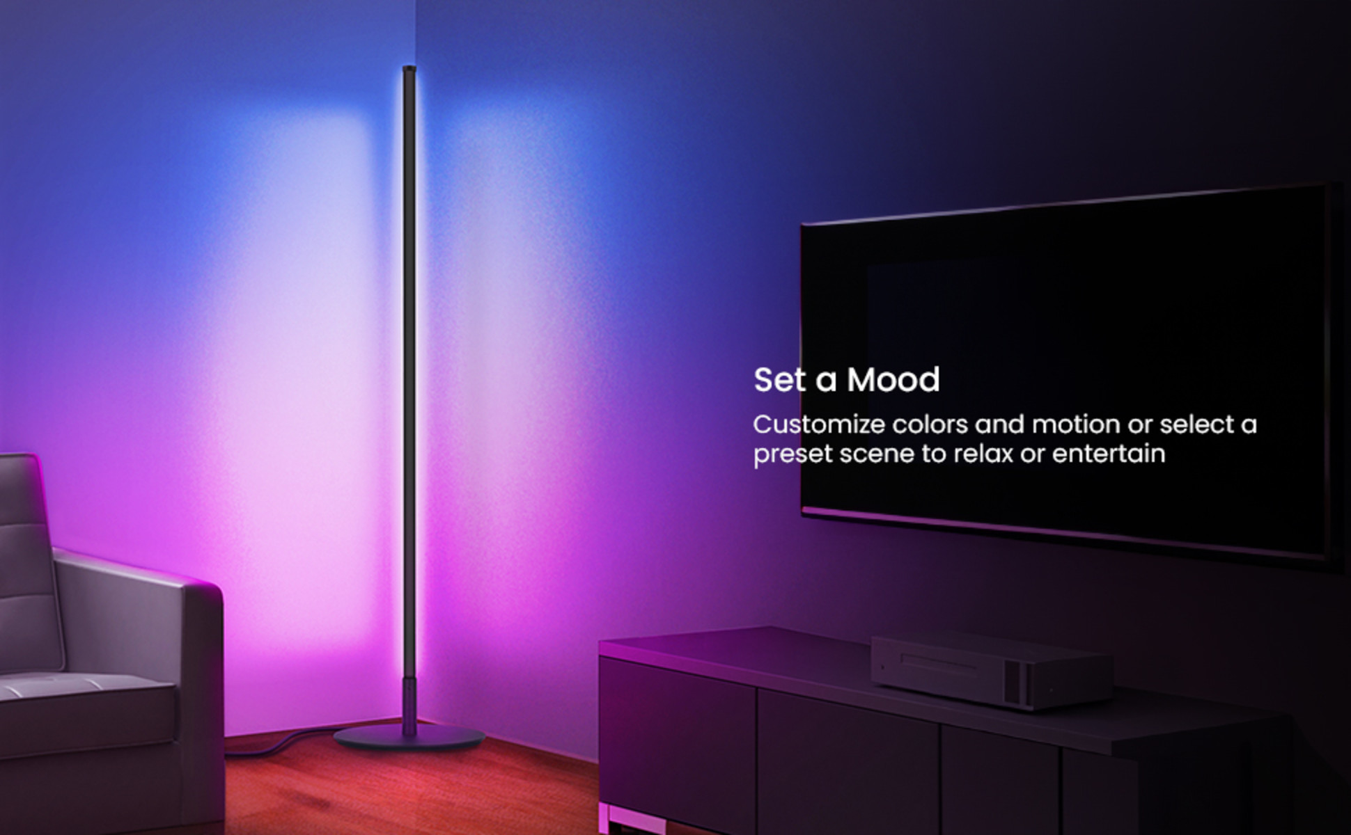 Feit Electric 42 in. Integrated LED Color Changing Smart Home Wi