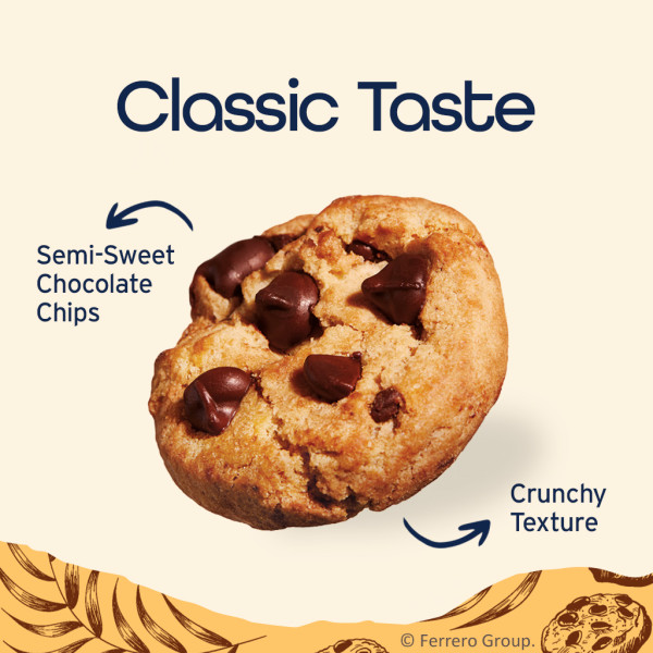 Famous Amos Orignal Recipe Bite-Size Chocolate Chip Cookies
