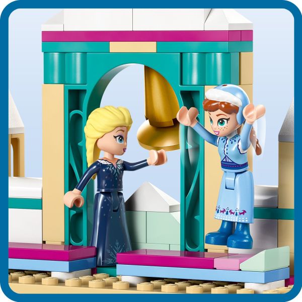 Join Elsa and Anna in exploring the castle inside and out.