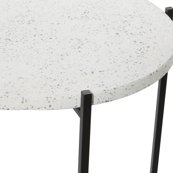 Terrazzo side on sale table kmart