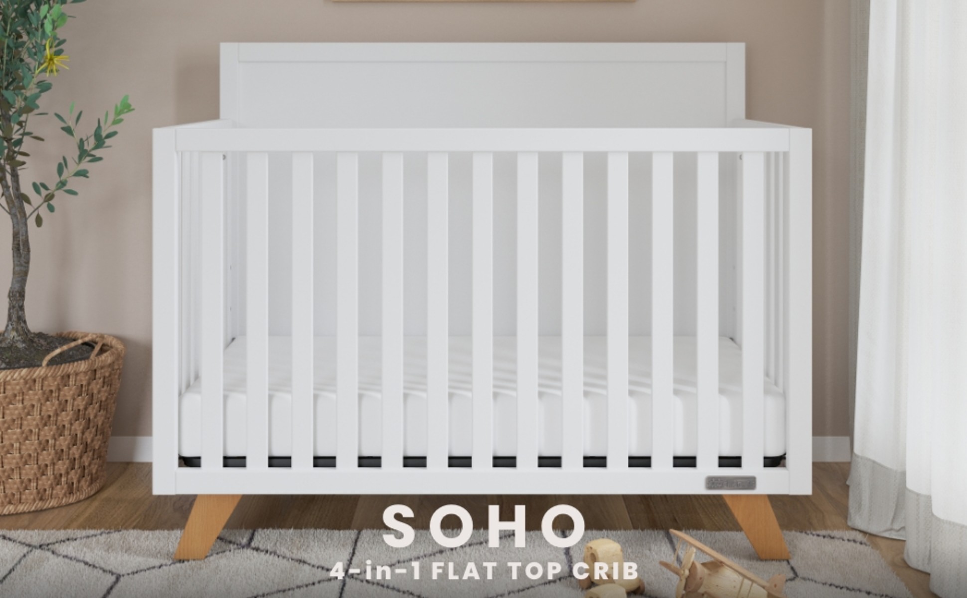 Soho 4 best sale in 1 crib