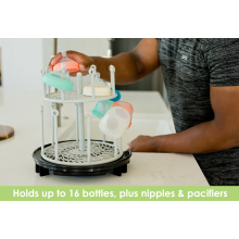 The First Years Spin Stack Dish Rack – Kitchen Countertop Drying