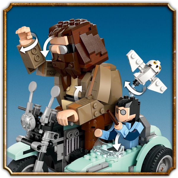 LEGO Harry Potter Hagrid & Harry's Motorcycle Ride 76443 by LEGO