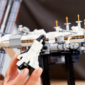 LEGO Ideas International Space Station 21321 Building Kit, Adult