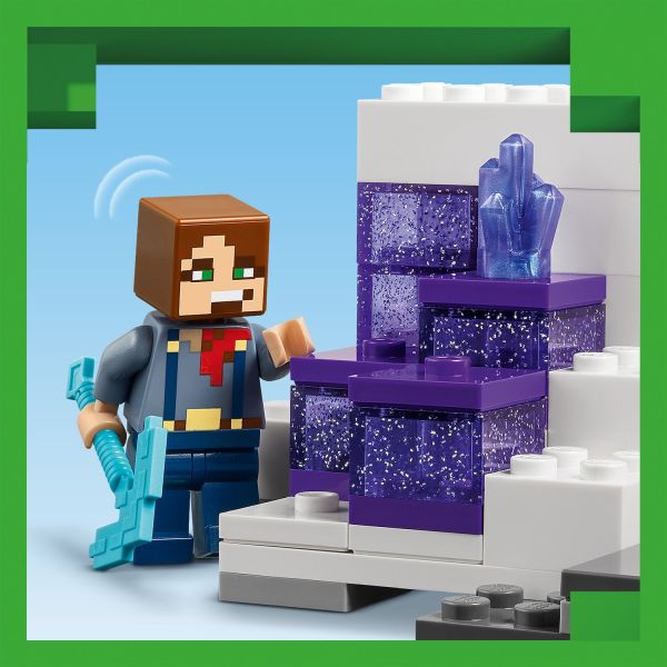 Mine copper, gold, redstone and amethyst crystals.
