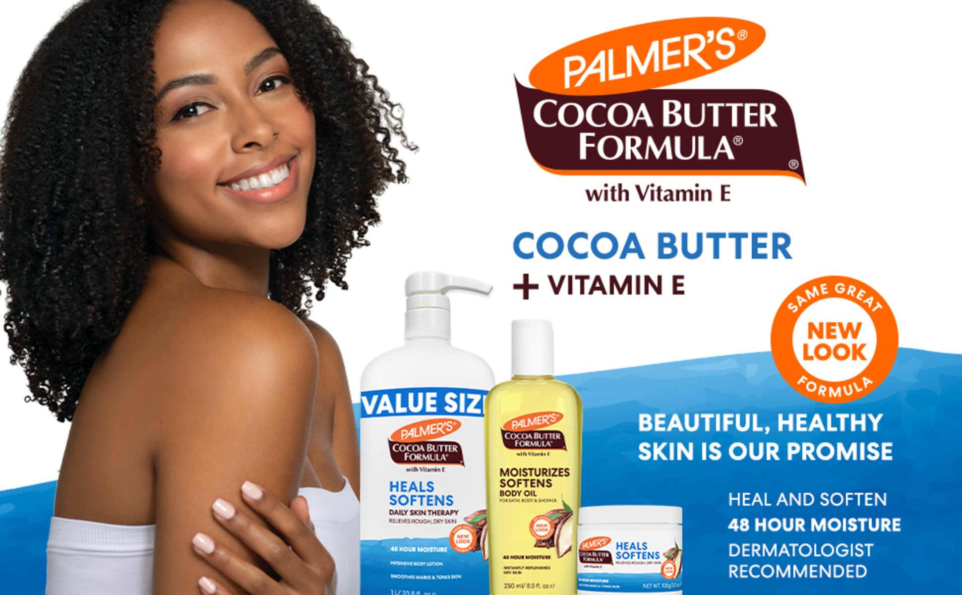 Palmer's Cocoa Butter Formula Daily Skin Therapy Body Lotion, 33.8 fl. oz.