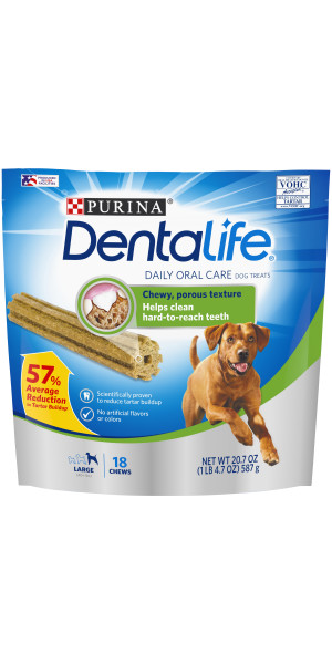 Purina dentalife daily oral care dog shops treats