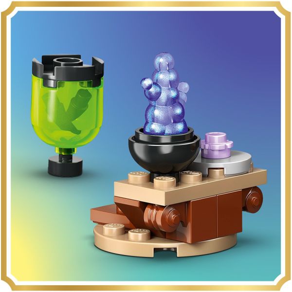 LEGO ingredients for Wolfsbane, Polyjuice and Love Potions.