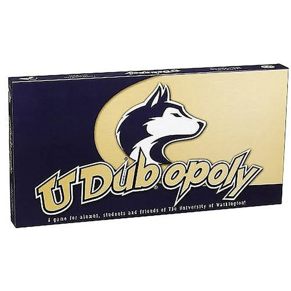 University of Washington - U-Dubopoly Board Game - Walmart.com