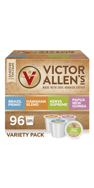 Victor Allen's Coffee, Coffee Around The World Variety Pack, 96