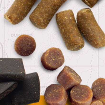 Image of Zuke's dog treats on a plain background