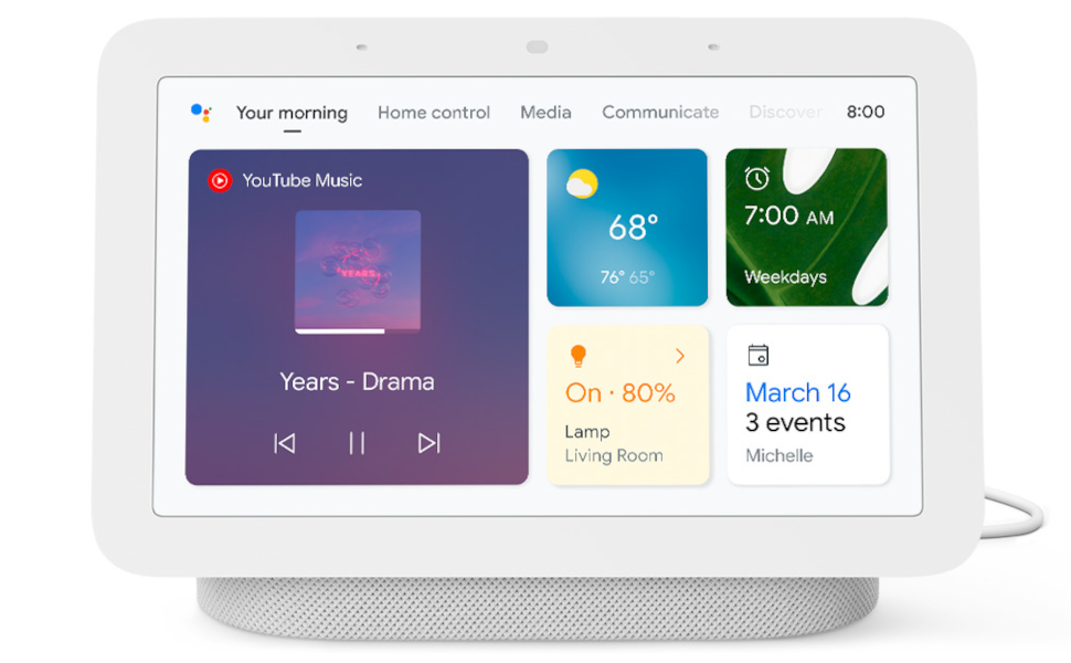 Google Nest Hub 2nd Gen - Smart Home Speaker and 7